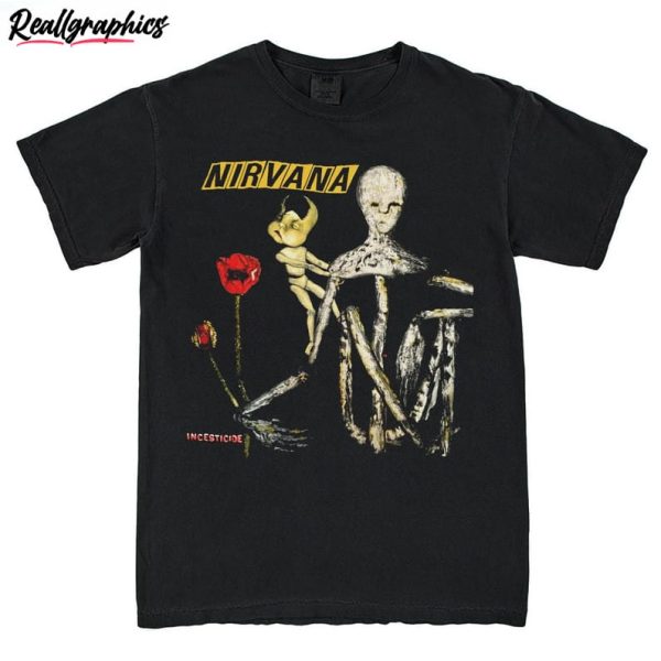 nirvana incesticide sweatshirt , nirvana in utero unisex hoodie sweatshirt crewneck