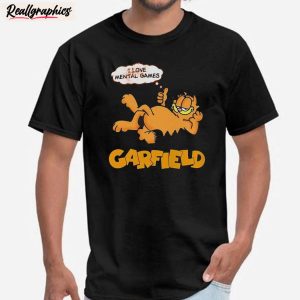 I Love Mental Games Garfield Unisex Shirt