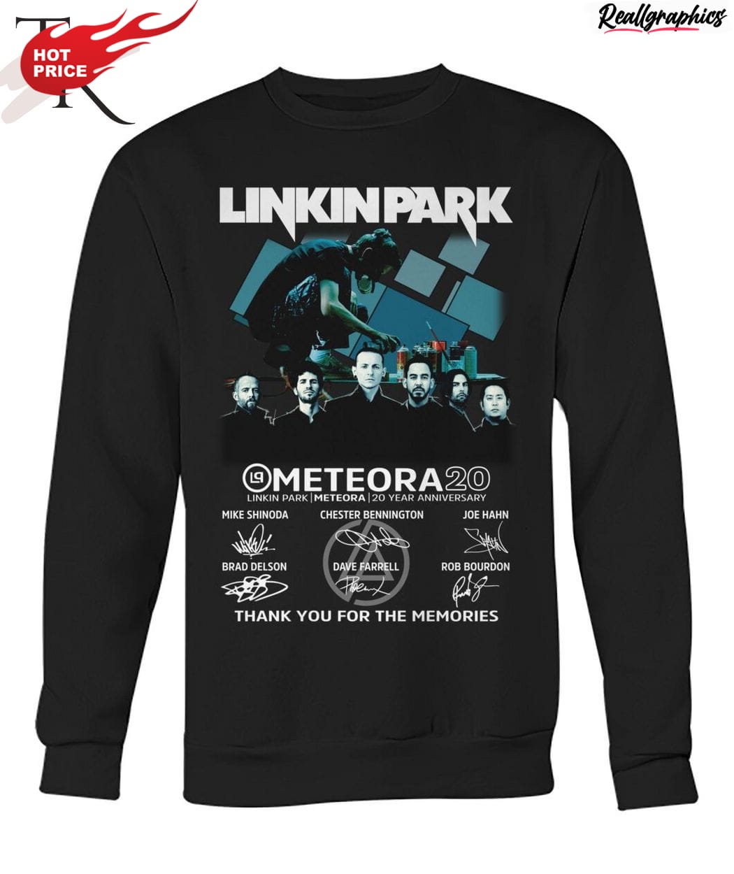 Linkin Park Meteora 20 Year Anniversary Thank You For The Memories Unisex Shirt Linkin Park Meteora 20 Year Anniversary Thank You For The Memories Unisex Shirt