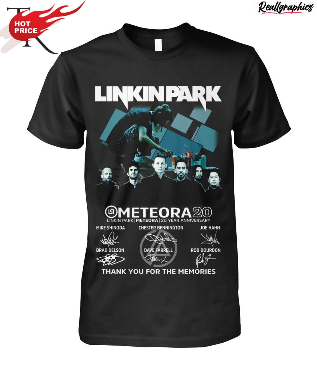 Linkin Park Meteora 20 Year Anniversary Thank You For The Memories Unisex Shirt Linkin Park Meteora 20 Year Anniversary Thank You For The Memories Unisex Shirt