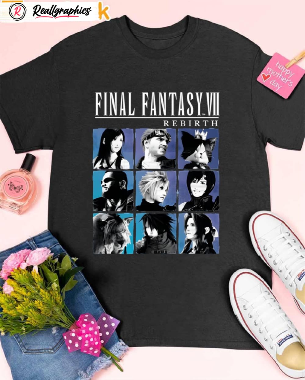 Final Fantasy Vii Rebirth Shirt Final Fantasy Vii Rebirth Shirt