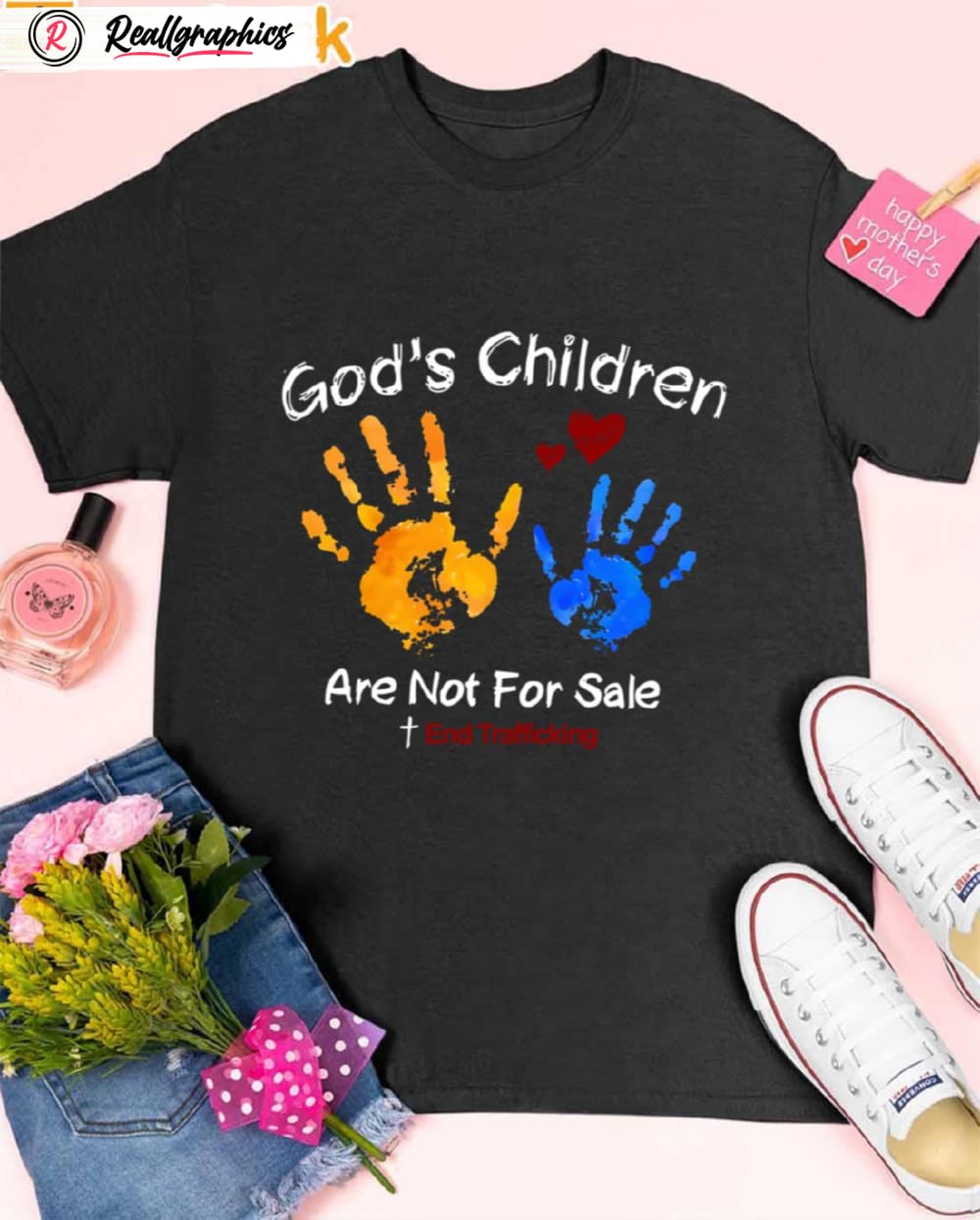 God's Children Are Not For Sale Print Shirt God's Children Are Not For Sale Print Shirt