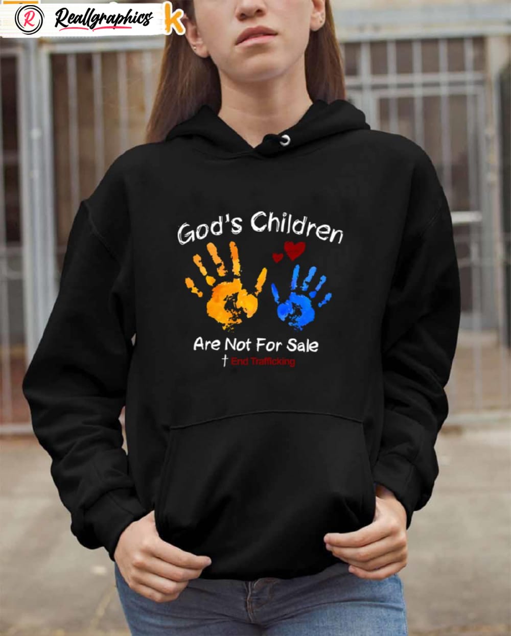 God's Children Are Not For Sale Print Shirt God's Children Are Not For Sale Print Shirt