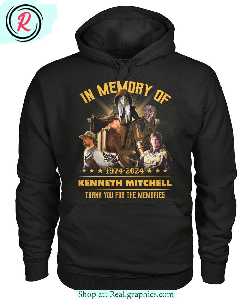 In Memory Of 1974-2024 Kenneth Mitchell Thank You For The Memories Unisex Shirt In Memory Of 1974-2024 Kenneth Mitchell Thank You For The Memories Unisex Shirt