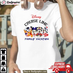 mickey friends disney cruise line family vacation shirt