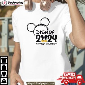 mickey mouse head disney 2024 family vacation shirt