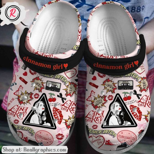 lana del rey cinnamon girl 3d printed classic crocs
