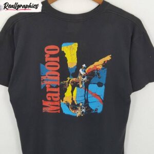 cool design marlboro cowboy shirt, groovy american unisex t shirt unisex hoodie