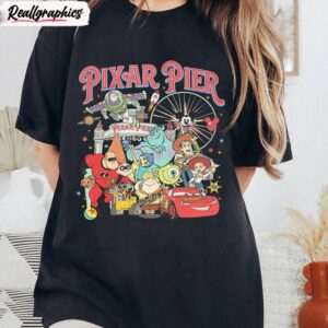 Funny Pixar Pier Disneyland Shirt, New Rare Disneyland Unisex Hoodie, Sweatshirt