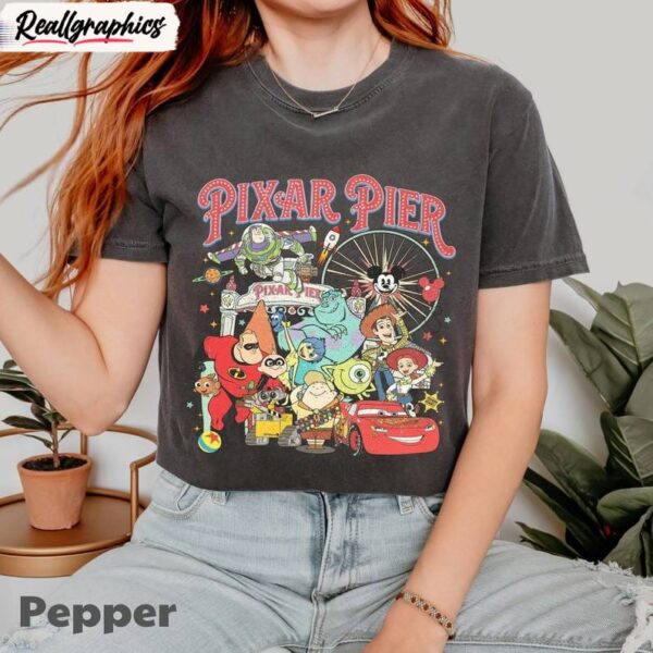 Funny Pixar Pier Disneyland Shirt, New Rare Disneyland Unisex Hoodie, Sweatshirt