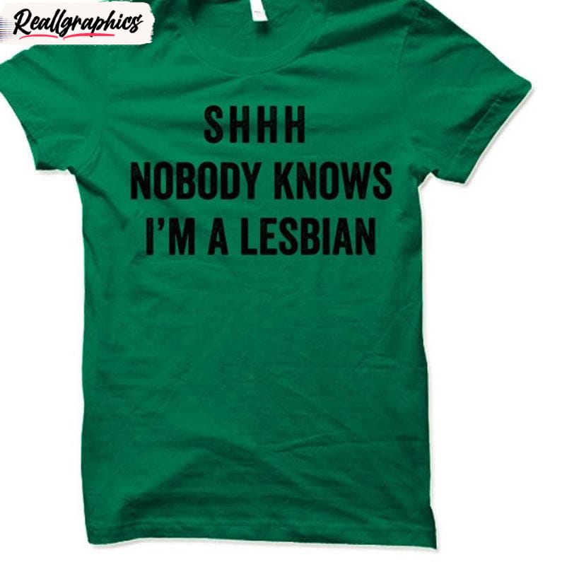 Groovy Nobody Knows I'm A Lesbian T-Shirt , Cute Gay Pride Sweatshirt Unisex Hoodie Groovy Nobody Knows I'm A Lesbian T-Shirt , Cute Gay Pride Sweatshirt Unisex Hoodie