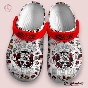 motley crue life is better 3d printed classic crocs