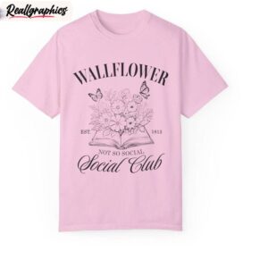 penelope and colin bridgerton groovy shirt, unique social club short sleeve tee tops