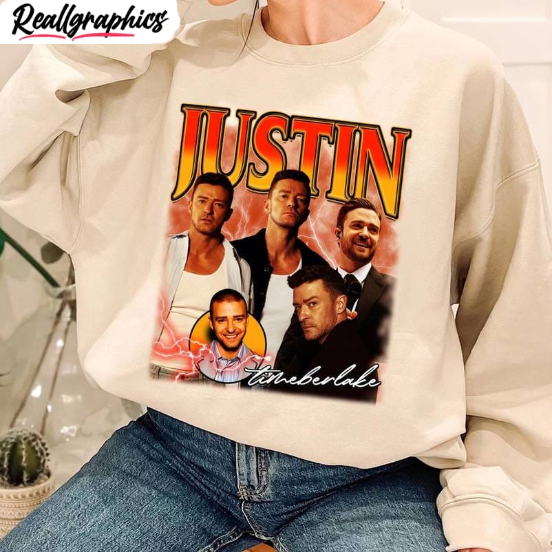 Limited Justin Timberlake Shirt, Crewneck Long Sleeve Gift For Fan Limited Justin Timberlake Shirt, Crewneck Long Sleeve Gift For Fan