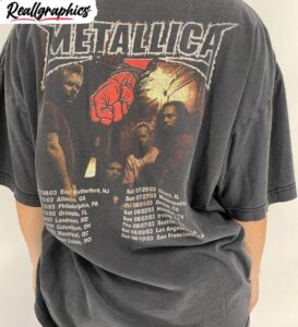 metallica 72 seasons shirt, metallica 2003 tour long sleeve sweater