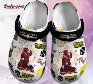 helldivers game classic crocs shoes