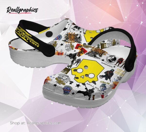helldivers game classic crocs shoes