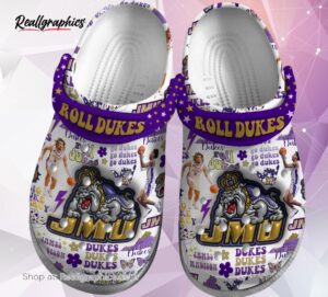 james madison dukes ncaa sport classic crocs shoes, james madison dukes merchandise