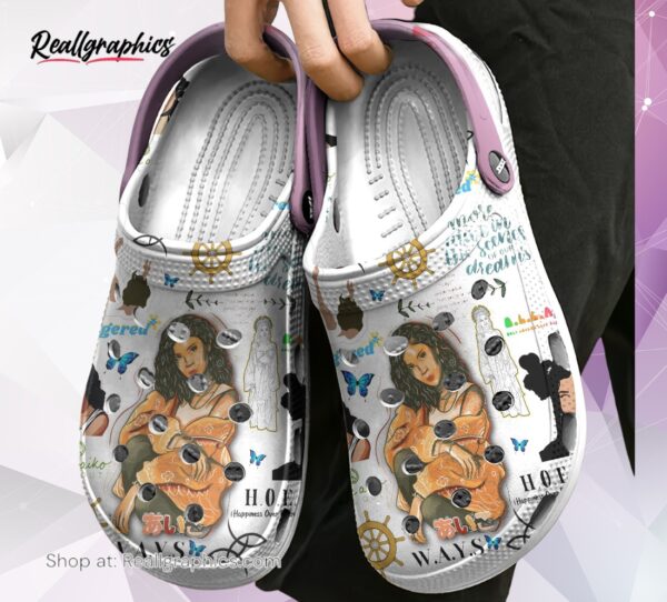 jhene aiko music 3d printed classic crocs