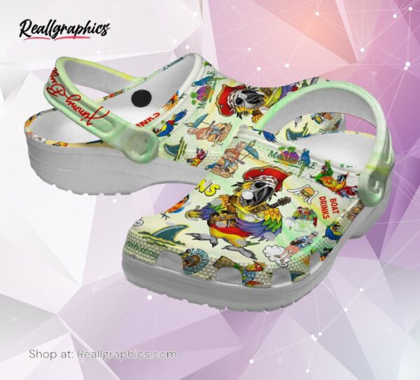 jimmy buffett music classic crocs shoes
