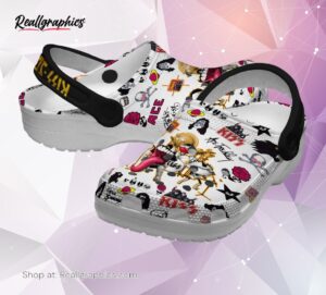 kiss music classic crocs shoes