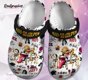 kiss music classic crocs shoes