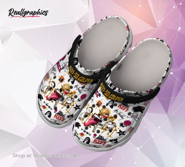 kiss music classic crocs shoes