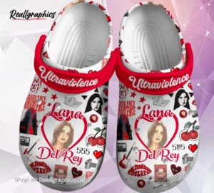 lana del rey music classic crocs shoes