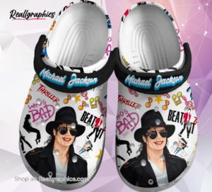 michael jackson music classic crocs shoes