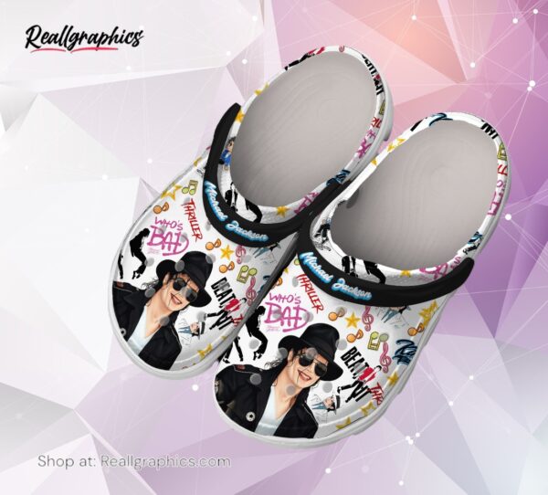 michael jackson music classic crocs shoes