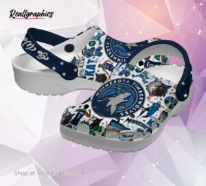 minnesota timberwolves nba sport classic crocs shoes, minnesota timberwolves shoes