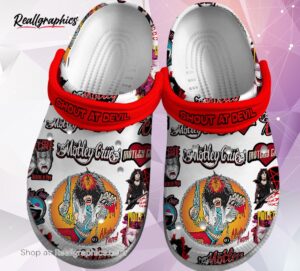motley crue shout at the devil music classic crocs shoes