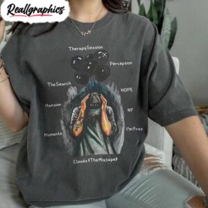nf hope tour shirt, trendy hope album long sleeve tee tops