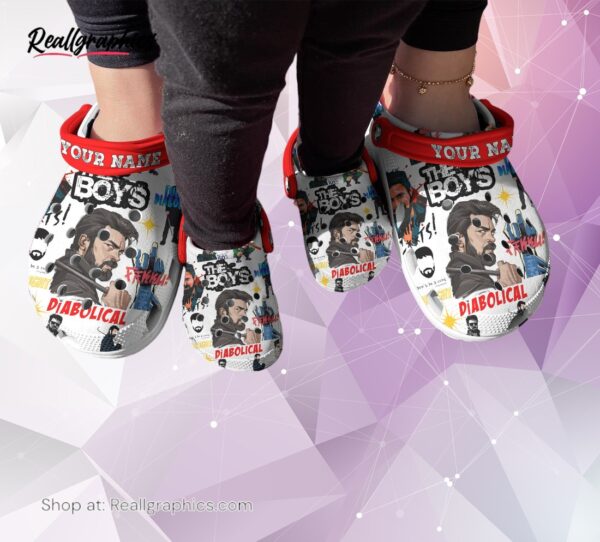 The Boys Diabolical TV Series Classic Crocs Shoes