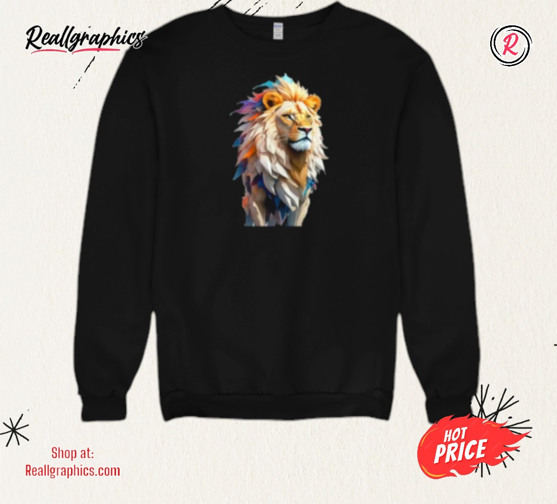 lion-panthera-leo-geometric-shirt-3_i0dpqc Lion Panthera Leo Geometric Shirt