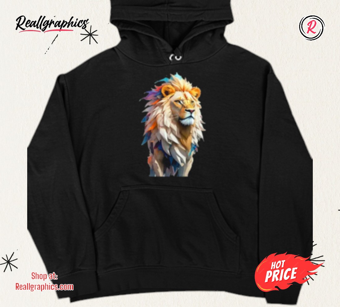 lion-panthera-leo-geometric-shirt-4_l7bvgx Lion Panthera Leo Geometric Shirt