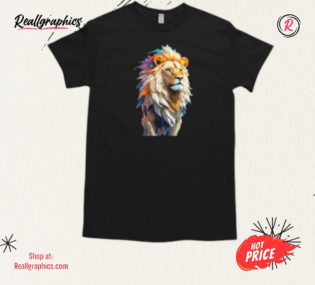 lion-panthera-leo-geometric-shirt-5_hphmd9 Lion Panthera Leo Geometric Shirt
