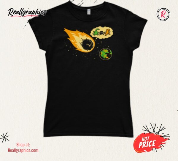 meteor and friends shirt