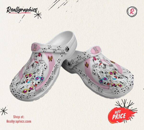 dalmatians for men and women classic crocs shoes