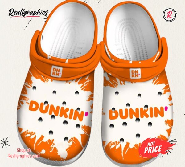 dunkin donuts coffee drink gift art classic crocs shoes