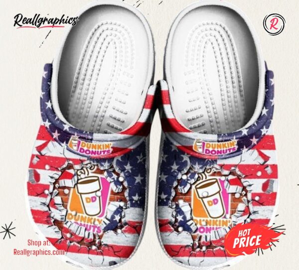 dunkin donuts coffee drink gift classic crocs shoes