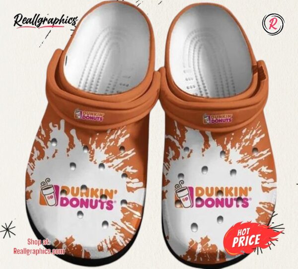 dunkin donuts coffee drink iii comfortable for man and women crocs