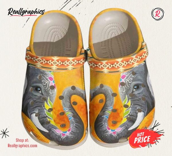 elephant artist croc shoes women hippie shoes classic crocs shoes birthday gifts for niece daughter
