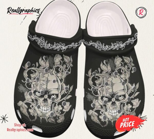 flowering skullcap shoes artist classic crocs shoes birthday gifts for men women