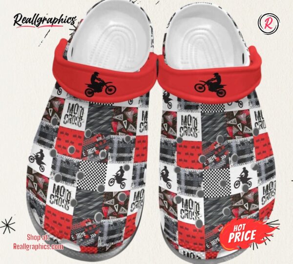 for motocross lover classic crocs shoes