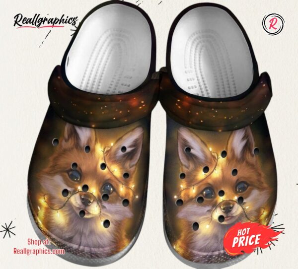 fox for men and women gift classic crocs shoes