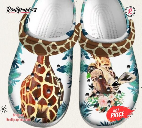 giraffe animals classic crocs shoes