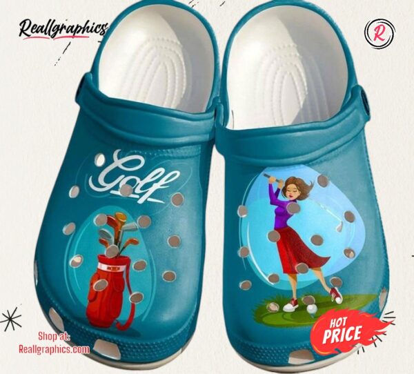 golf lady classic crocs shoes