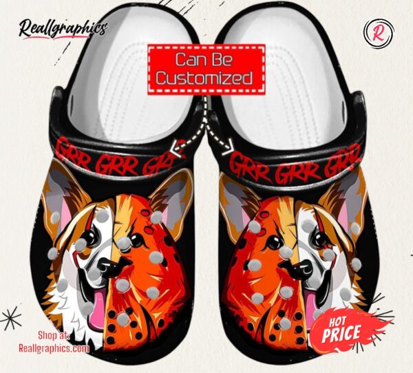 honor mask corgi unisex classic crocs