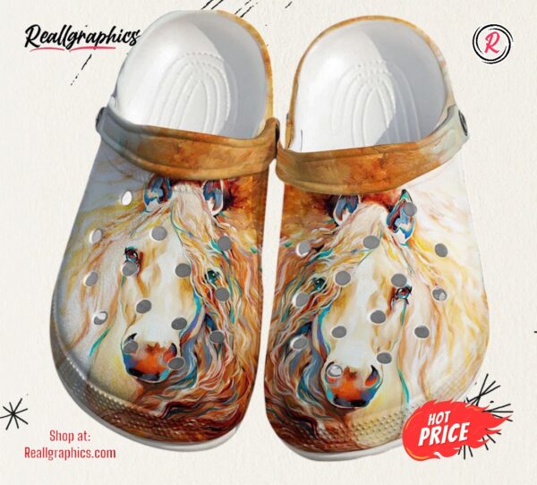 horses girl custom shoes mothers day gifts girl love horses flower beach crocs